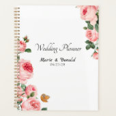 Blozende Roze Roos Planner (Voorkant)