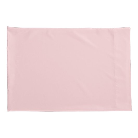 Blozende Roze Script Naam Monogram Kussensloop (Achterkant-Rechts)