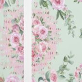 Blozende Rozen Harmonie Behang (Zoom)