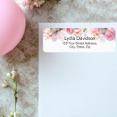 Blozende Rozen Retouradres Etiket