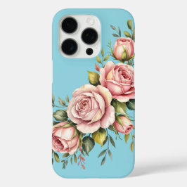 Blozende Rozen Tuin – Aquarel Bloemen iPhone 16 Pro Hoesje