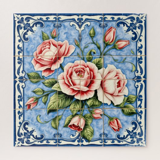 blozende rozen van Lissabon puzzel (Verticaal)