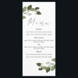 Blozende Takjes Menu Kaart<br><div class="desc">Blozende Takjes Menu Kaart. Aanpasbaar. Maakt deel uit van een collectie</div>