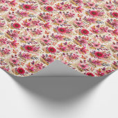 Blozende Tuin Tapijt Cadeaupapier (Hoek)