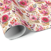 Blozende Tuin Tapijt Cadeaupapier (Rol Hoek)