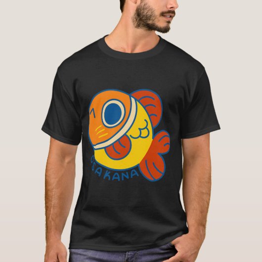 blozende vis t-shirt (Voorkant)