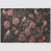 Blozende vogels tissuepapier (Voorkant)