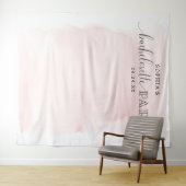 Blozende vrijgezellenfeest achtergrond fotohokje wandkleed (In Situ (horizontaal))