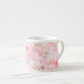 Blozende Waterverf Bloemen Espresso Kop (Voorkant rechts)
