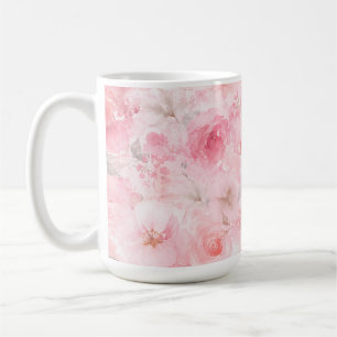 Blozende Waterverf Bloemen Koffiemok