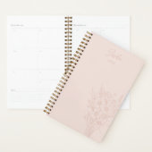 Blozende Wilde Bloem Eigen Naam & Jaartal Planner (Display)