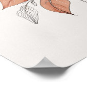 Blozende Wilde Bloemschikking Poster (Hoek)