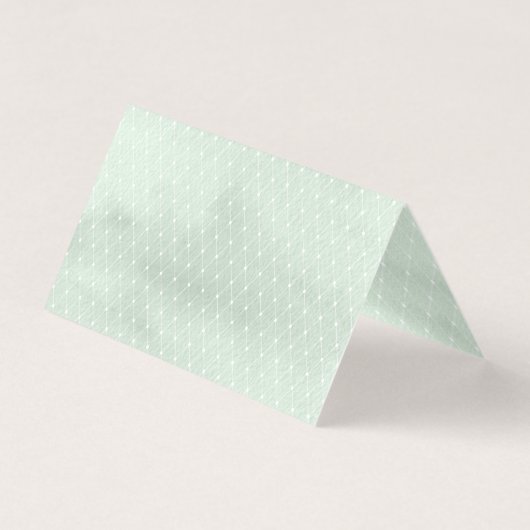 Blozende Zomer Bloem Bruiloft Plaatskaart Visitekaartje (Achterkant)