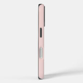 Blozende Zwart en Wit Elegant Monogram Case-Mate iPhone Case (Achterkant / Rechts)