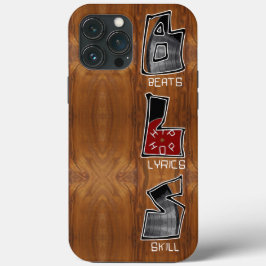 BLS slaat tekst vaardigheidHIP HOP Case-Mate iPhone Case