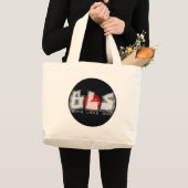 BLS slaat tekst vaardigheidHIP HOP Grote Tote Bag (Voorkant (product))