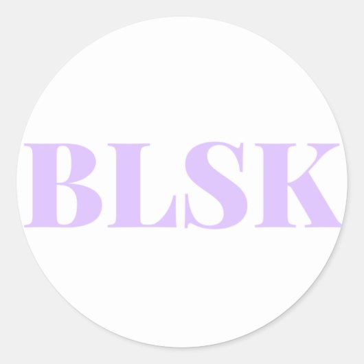 BLSK sticker (Voorkant)