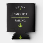BLT Crew Smooth Sailing Scheepsdesign Blikjeskoeler (Voorkant)