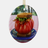 BLT met Giant Tomato Keramisch Ornament (Rechts)