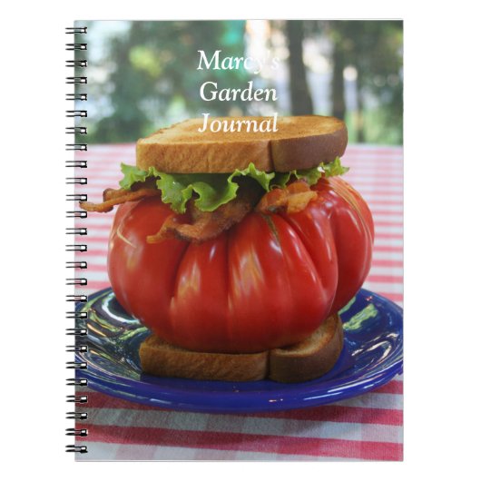 BLT met Giant Tomato Notitieboek (Voorkant)