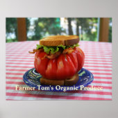 BLT met Giant Tomato Poster (Voorkant)