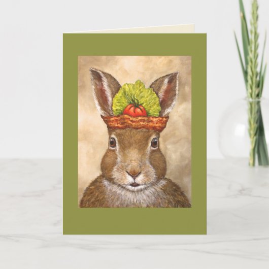 BLT op een Bun-kaart Kaart (Voorkant)