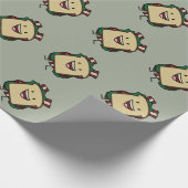 BLT Sandwich Bacon Lettuce en Tomato Foods Design Cadeaupapier (Hoek)