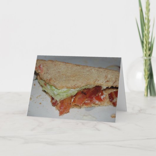 BLT Sandwich Kaart (Voorkant)