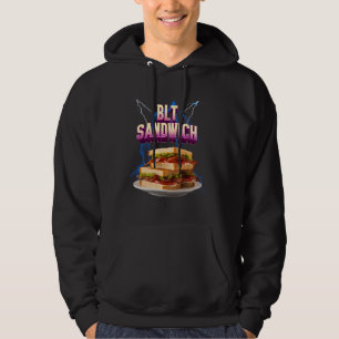 BLT Sandwich Meme Bootleg Rap Stijl 90s Vintage Fu Hoodie