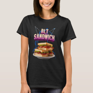 BLT Sandwich Meme Bootleg Rap Stijl 90s Vintage Gr T-shirt