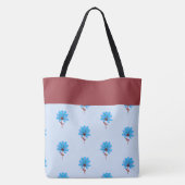Blu Bay Tote Bag (Achterkant)
