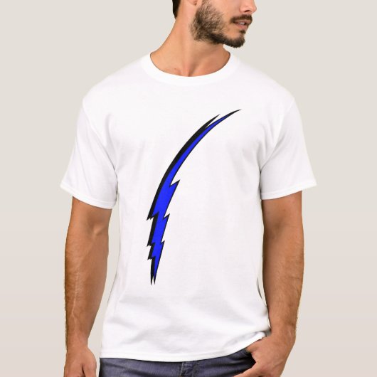 Blu Bolt T-shirt (Voorkant)