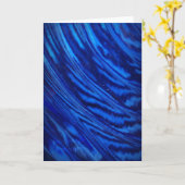 Blu Glass: lege Kaart (Gele Bloem)