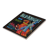 Blu Knight Fruit Label Tegeltje (Zijkant)