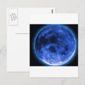 blu maan briefkaart (Voorkant / Achterkant)
