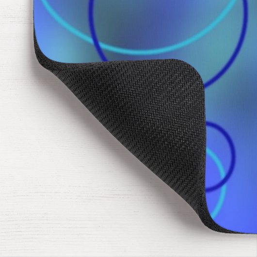 Blu Neon Mousepad Muismat (Hoek)