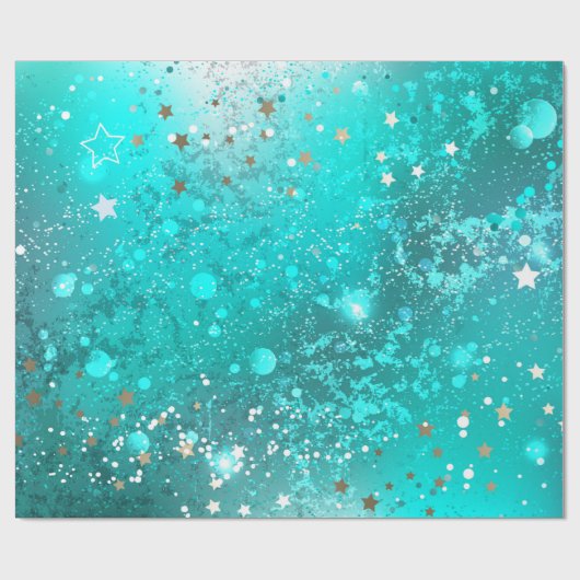 Blu sky cadeaupapier (Vlak)