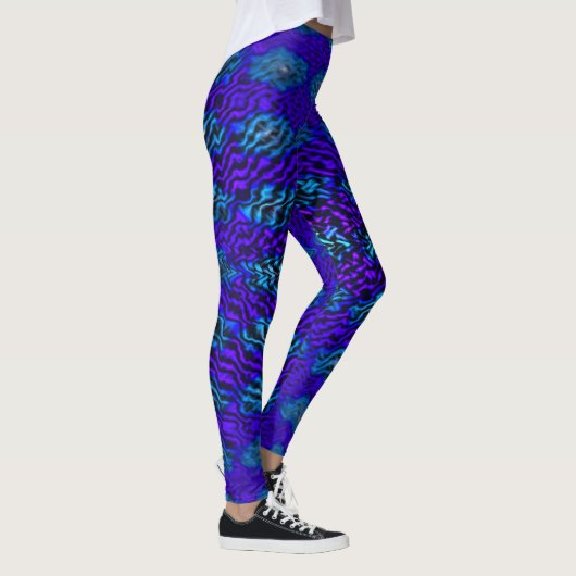Blu-Zebra Leggings (Rechts)