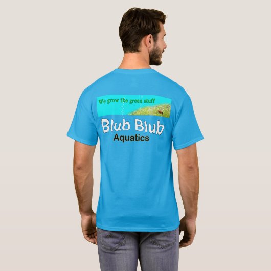 Blub Aquatics T-shirt (Achterkant volledig)