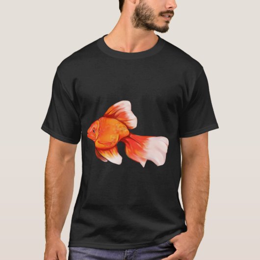 Blub Blub - Goudvis T-shirt (Voorkant)