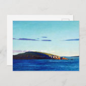 Blubber Island, Maine, 1938, door N.C. Wyeth Briefkaart (Voorkant / Achterkant)