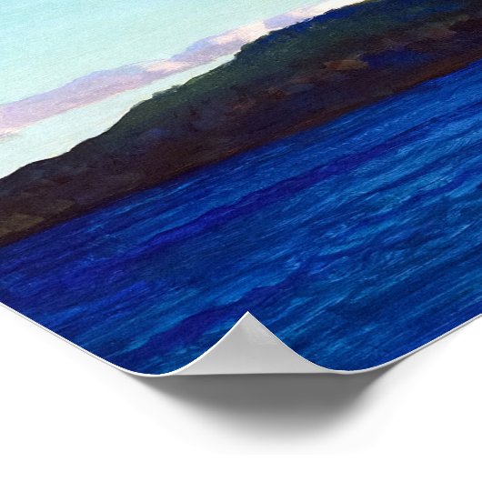 Blubber Island, Maine door Newell Convers Wyeth Poster (Hoek)