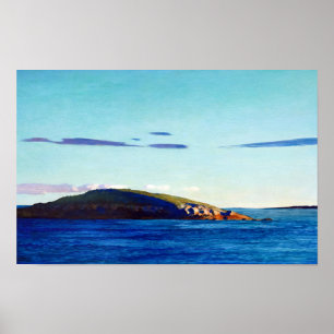 Blubber Island, Maine door Newell Convers Wyeth Poster