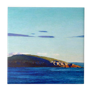 Blubber Island, Maine door Newell Convers Wyeth Tegeltje