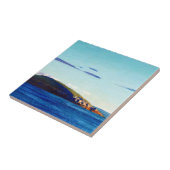 Blubber Island, Maine door Newell Convers Wyeth Tegeltje (Zijkant)