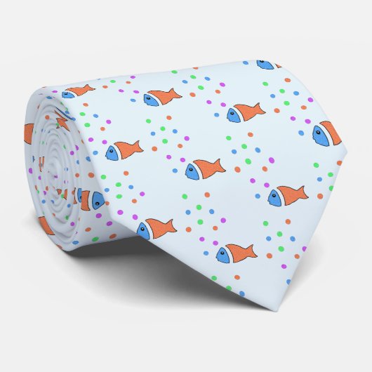 Blubbfisch Stropdas (Opgerold)
