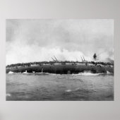Blücher Sinks Poster (Voorkant)