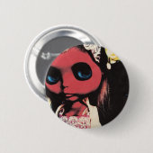 bludblythe ronde button 5,7 cm (Voorkant /achterkant)