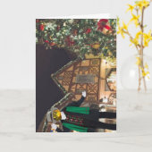 Bludeep...Prettig Kerstfeest! Kaart (Gele Bloem)