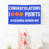 Blue 1000 Basketball Career Points Scorer Player Spandoek (Insitu)